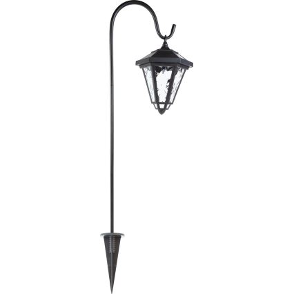 Ηλιακό LED φωτιστικό, 1,2V, 200 mAh, IP44, μαύρο