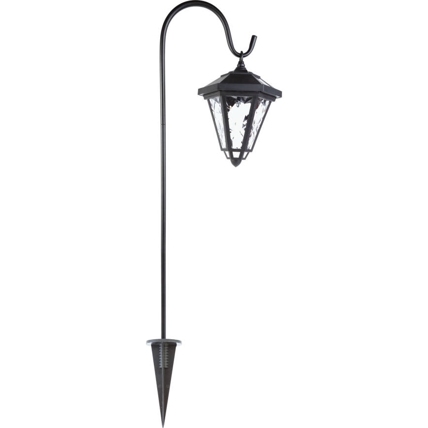 Ηλιακό LED φωτιστικό, 1,2V, 200 mAh, IP44, μαύρο