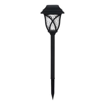 Ηλιακό LED φωτιστικό LAWN LED/1,2V 100 mAh 3000K 44 cm IP44 μαύρο