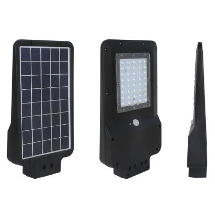 Ηλιακό LED φωτιστικό δρόμου με αισθητήρα LED/15W/7,4V 4000K IP65 10800 mAh