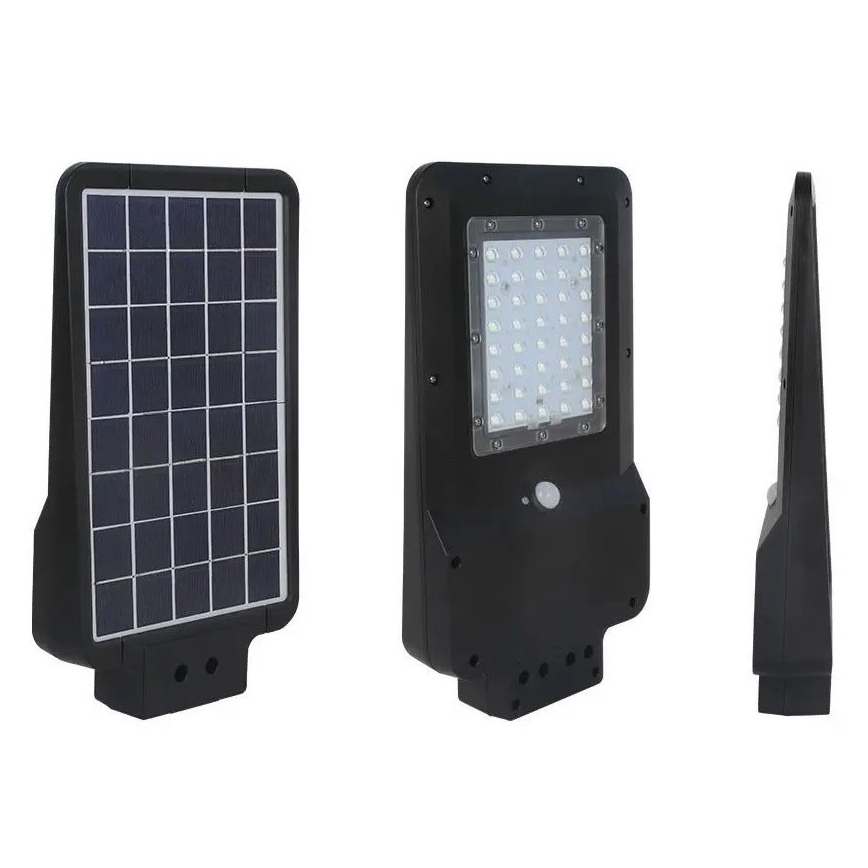 Ηλιακό LED φωτιστικό δρόμου με αισθητήρα LED/15W/7,4V 4000K IP65 10800 mAh