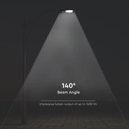 Ηλιακό LED φωτιστικό δρόμου με αισθητήρα LED/15W/7,4V 4000K IP65 10800 mAh