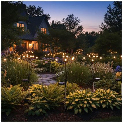 Ηλιακό LED φωτιστικό με αισθητήρα SPRINKLE LED/1xAAA 3000K IP44 200 mAh