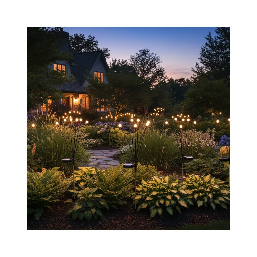 Ηλιακό LED φωτιστικό με αισθητήρα SPRINKLE LED/1xAAA 3000K IP44 200 mAh