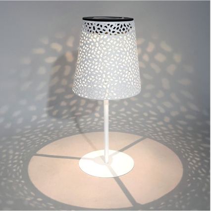 Ηλιακό επιτραπέζιο φωτιστικό LUVETRA LED/1xAA 4000K IP44 200 mAh λευκό