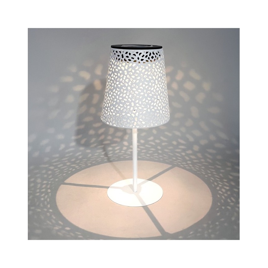 Ηλιακό επιτραπέζιο φωτιστικό LUVETRA LED/1xAA 4000K IP44 200 mAh λευκό