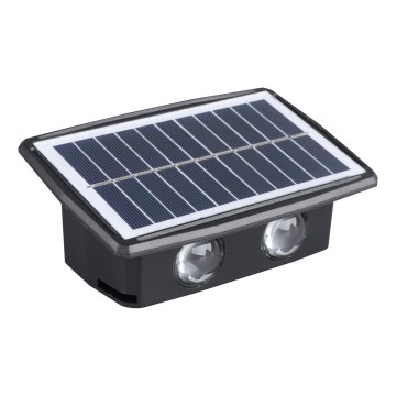 Ηλιακό επιτοίχιο φωτιστικό LED/3,7V IP44 1200 mAh