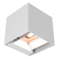 Ηλιακό επιτοίχιο φωτιστικό LED με αισθητήρα LED/9W/3,7V 3000/4000/5000K IP65 2600 mAh λευκό