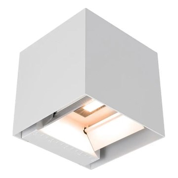 Ηλιακό επιτοίχιο φωτιστικό LED με αισθητήρα LED/9W/3,7V 3000/4000/5000K IP65 2600 mAh λευκό