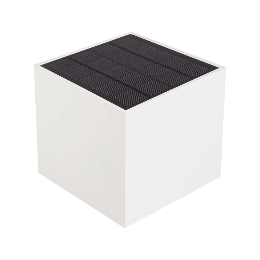 Ηλιακό επιτοίχιο φωτιστικό LED με αισθητήρα LED/9W/5V 3000/4000/5000K IP65 2600 mAh λευκό