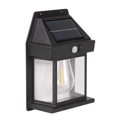 Ηλιακό επιτοίχιο φωτιστικό εξωτερικού χώρου LED με αισθητήρα LED/1W/3,7V 1200 mAh IP65