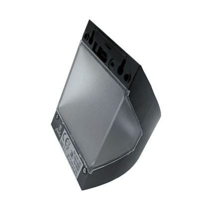 LED ηλιακό επιτοίχιο φωτιστικό με αισθητήρα LED/3W/3,7V 3000/4000K 1200 mAh IP54 μαύρο