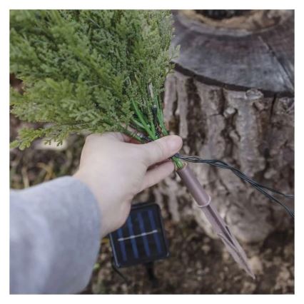 Ηλιακό διακοσμητικό LED 50xLED/3W/1,2V 600 mAh IP44