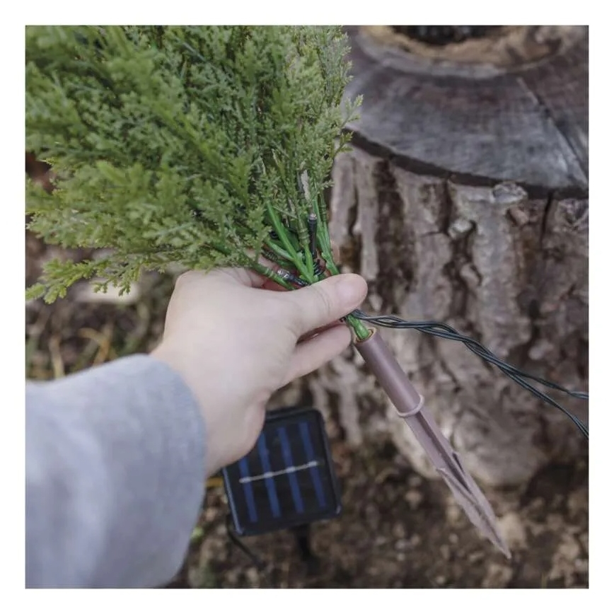 Ηλιακό διακοσμητικό LED 50xLED/3W/1,2V 600 mAh IP44