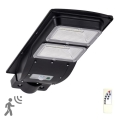 Ηλιακός LED φωτισμός δρόμου με αισθητήρα STREET 2xLED/6W/3,2V 12000 mAh IP65 + τηλεχειριστήριο