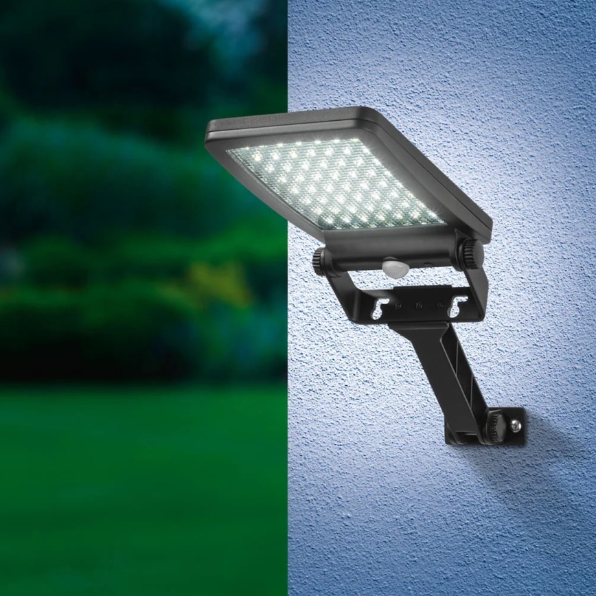 Ηλιακός LED προβολέας με αισθητήρα ADIK LED/1,2W/3,7V 1200 mAh 6500K IP44