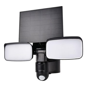 Ηλιακός LED προβολέας με αισθητήρα LED/9W/3,7V 3600 mAh IP54