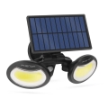 Ηλιακός προβολέας LED με αισθητήρα 2xLED/4W/5V IP65 2000 mAh