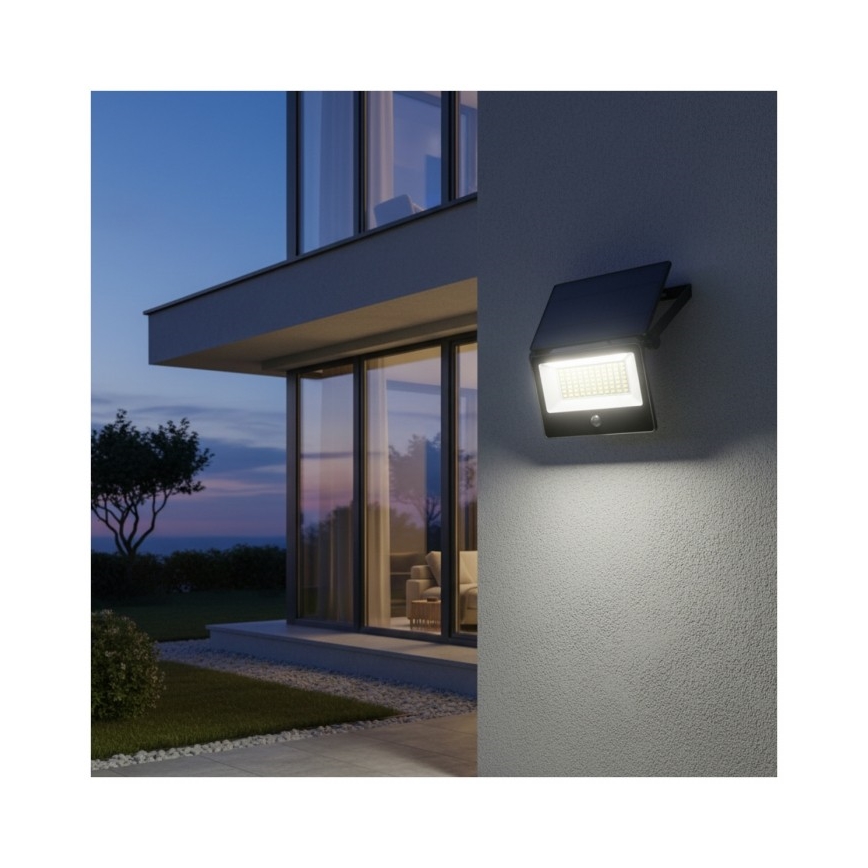Ηλιακός προβολέας LED με αισθητήρα NCS G2 LED/30W/3,7V 3000/4000/6500K IP54 5200 mAh