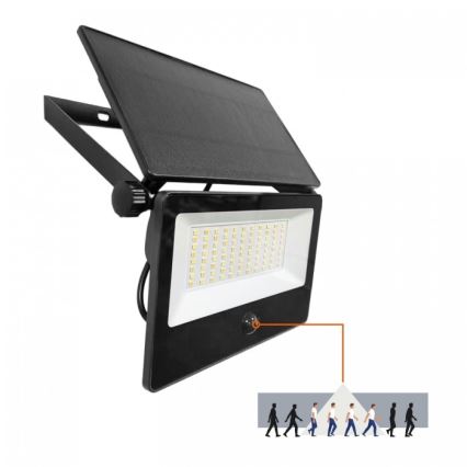 Ηλιακός προβολέας LED με αισθητήρα NCS G2 LED/30W/3,7V 3000/4000/6500K IP54 5200 mAh