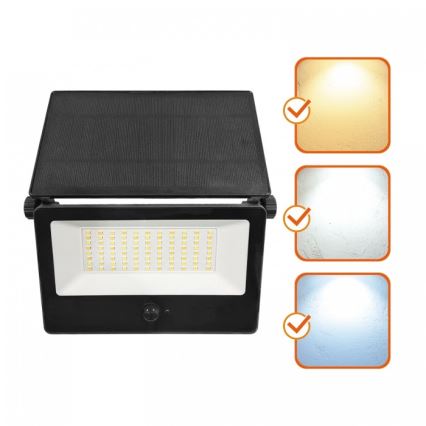 Ηλιακός προβολέας LED με αισθητήρα NCS G2 LED/30W/3,7V 3000/4000/6500K IP54 5200 mAh