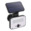 Ηλιακός προβολέας LED με ανιχνευτή κίνησης SPILO LED/3,7V 3600mAh 4000K IP54 + τηλεχειριστήριο