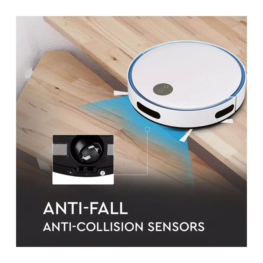 Ηλεκτρική σκούπα ρομπότ λευκό/μπλε + τηλεχειριστήριο