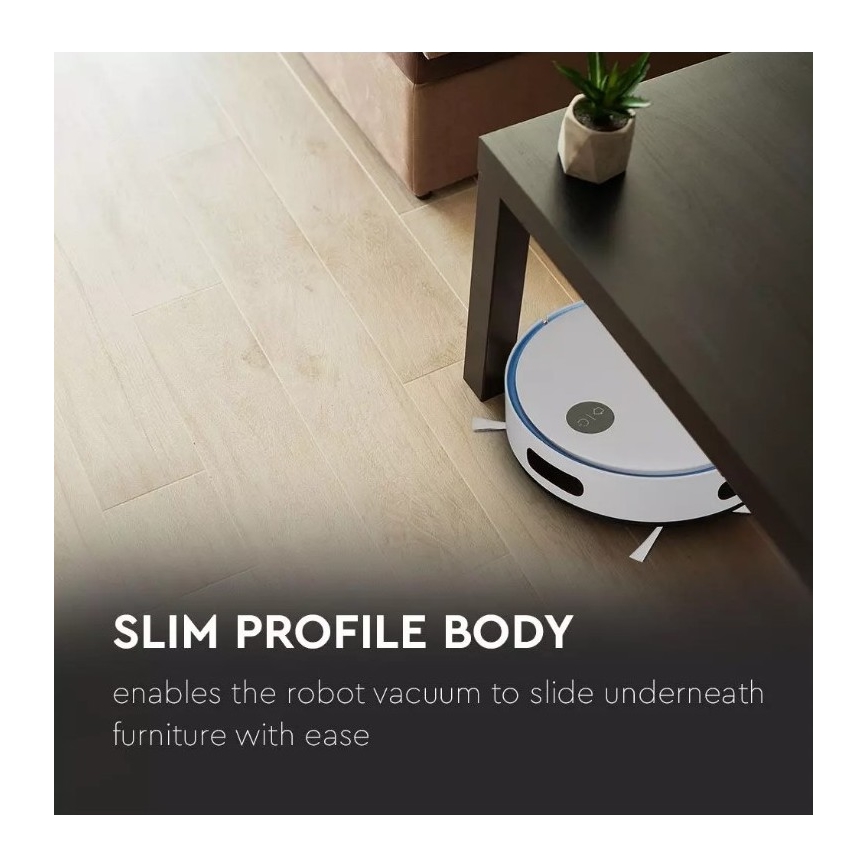 Ηλεκτρική σκούπα ρομπότ λευκό/μπλε + τηλεχειριστήριο