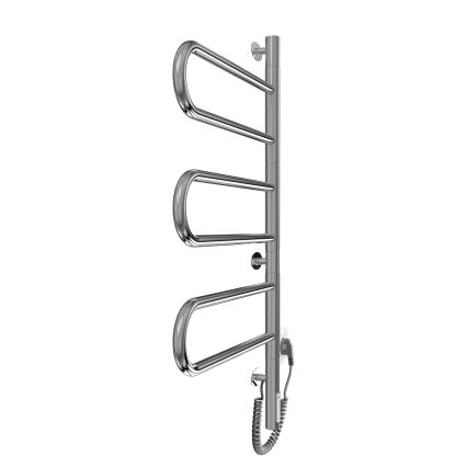 Ηλεκτρική περιστρεφόμενη απλώστρα πετσετών TRISTAR 80W/230V 82,5x44,5 cm IP44 ανοξείδωτο/γυαλισμένο χρώμιο