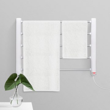 Ηλεκτρική πετσετοκρεμάστρα 65W/230V 60 x 43,2 εκ. IPX1 λευκή