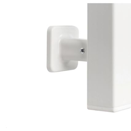 Ηλεκτρική πετσετοκρεμάστρα SILOUETTE 59W 101x16 cm λευκή δεξιά