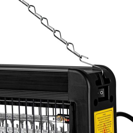 Ηλεκτρική εντομοπαγίδα 2x20W/230V 180 m²