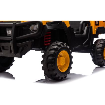 Ηλεκτρικό αυτοκινητάκι CAT 60W/7500 mAh κίτρινο/μαύρο με τηλεχειριστήριο