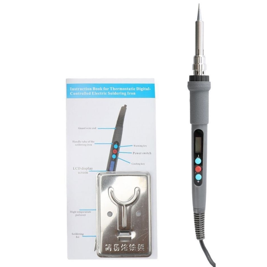 Ηλεκτρικό κολλητήρι στυλό με θερμοστάτη 60W/230V