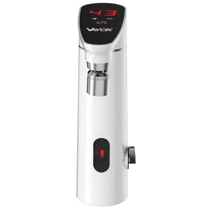 Ηλεκτρικός θερμοσίφωνας ροής με οθόνη αφής, αισθητήρα και LED οθόνη 3000W/230V IPX4 λευκός