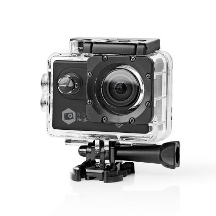 Action camera με αδιάβροχη θήκη 4K Ultra HD/WiFi/2 FTF 16MP