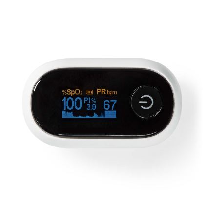 Smart pulse oximeter 2xAAA Tuya