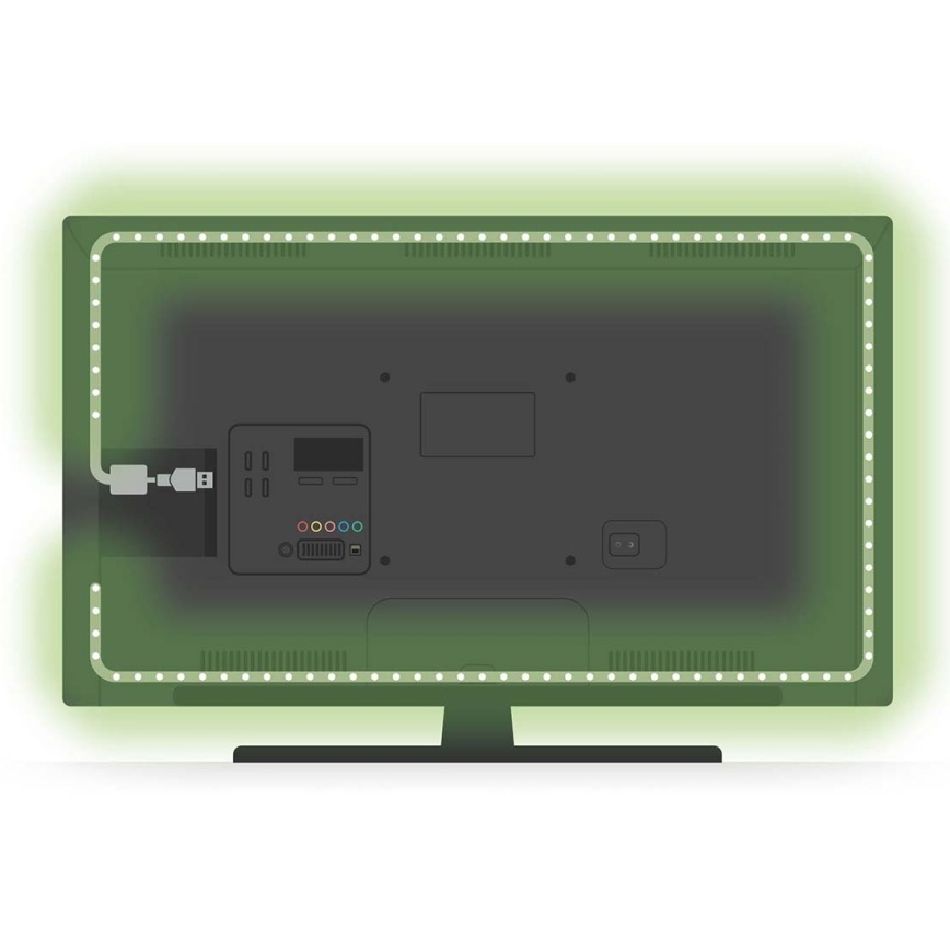 LED RGB Dimmable ταινία SmartLife 2,4m LED/4W/5V