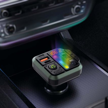 Πομπός αυτοκινήτου FM με λειτουργία hands-free