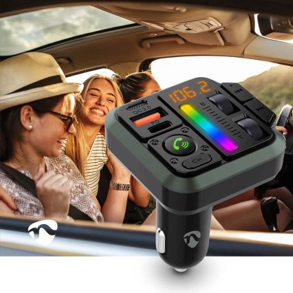 Πομπός αυτοκινήτου FM με λειτουργία hands-free