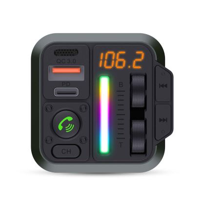 Πομπός αυτοκινήτου FM με λειτουργία hands-free