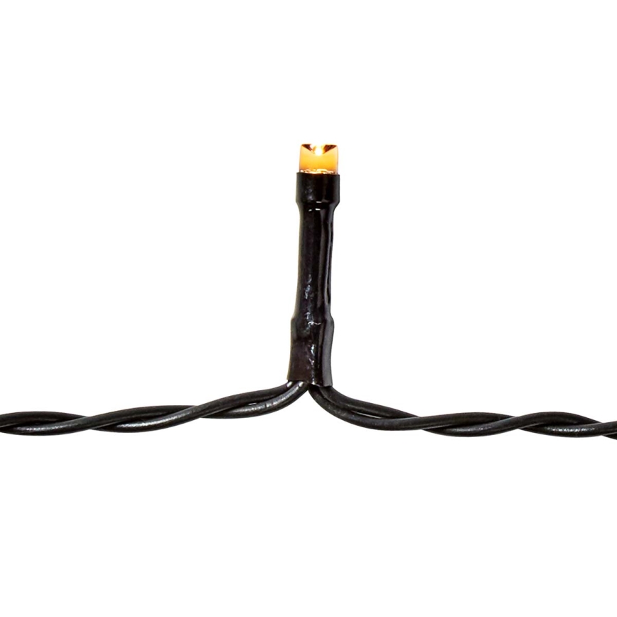 LED εξωτερική γιρλάντα 192xLED/7 λειτουργιών/3xAA 14,9m IP44 θερμό λευκό