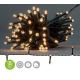 Χριστουγεννιάτικα λαμπάκια LED 48xLED/7 λειτουργίες/3xAA 4,1m IP44 ζεστό λευκό