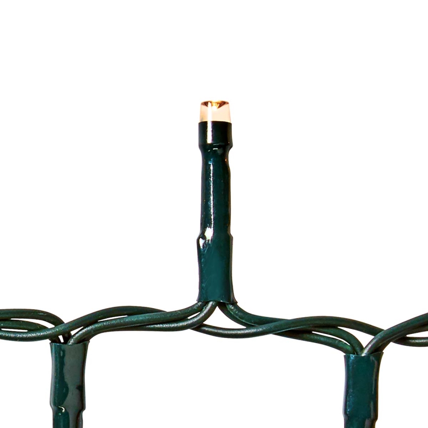 Εξωτερική LED γιρλάντα 560xLED/7 λειτουργίες 14m IP44 θερμό λευκό