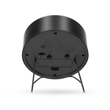 Αναλογικό ξυπνητήρι 1xAA μαύρο