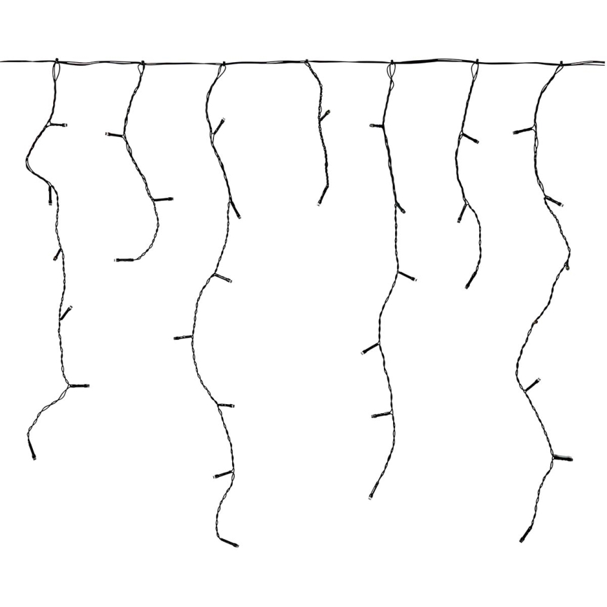 LED Κουρτίνα Εξωτερικού Χώρου 360 LED/7 λειτουργίες 14 m IP44 θερμό λευκό