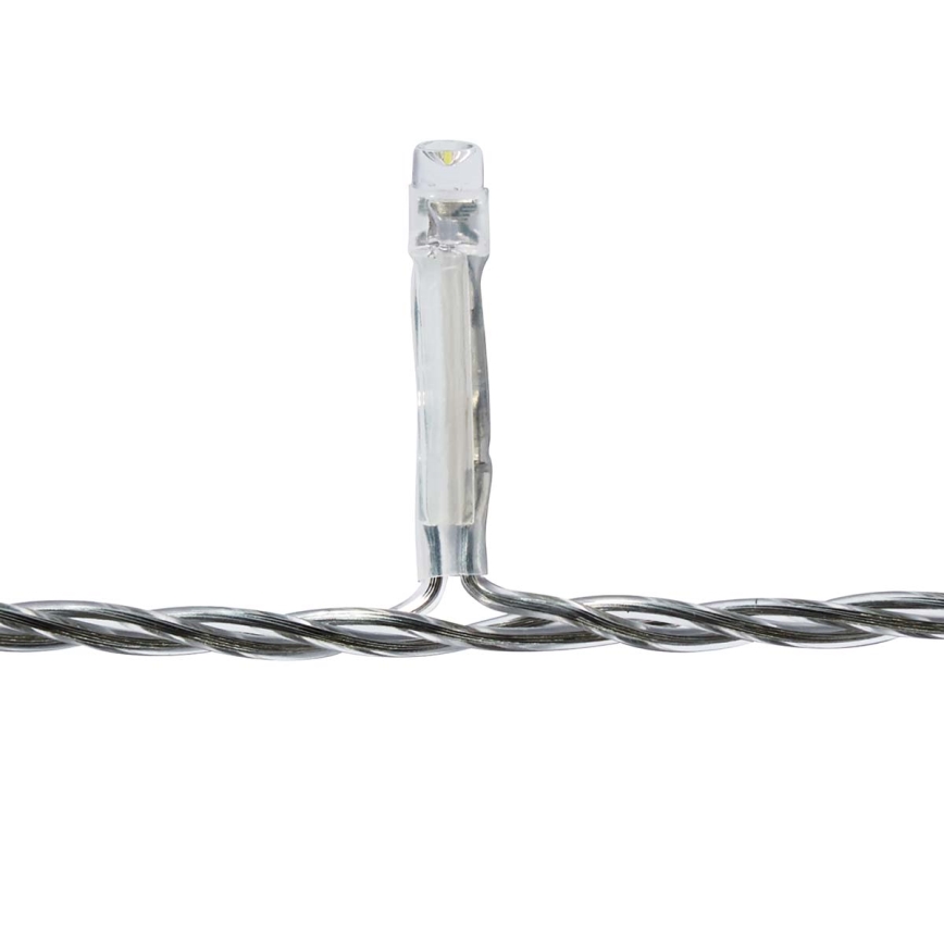 LED Εξωτερική κουρτίνα 360xLED/7 λειτουργίες 14 m IP44 ψυχρό λευκό