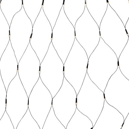 LED εξωτερική κουρτίνα 160xLED/7 λειτουργίες 5m IP44 θερμό λευκό