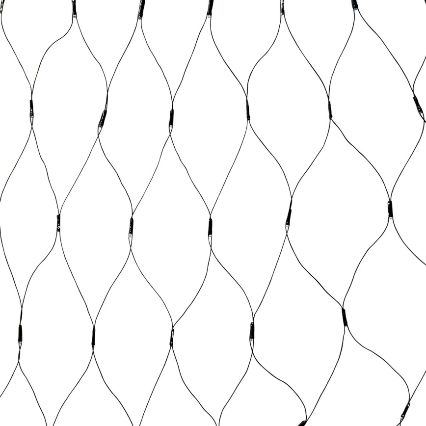 Χριστουγεννιάτια λαμπάκια κουρτίνα LED 320xLED/7 λειτουργίες 6m IP44 ζεστό λευκό