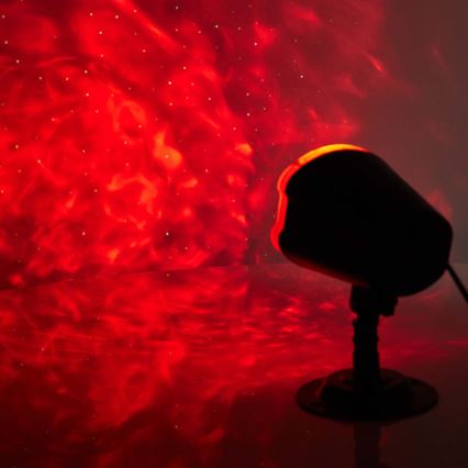 Προβολέας λέιζερ LED 6W/230V IP65 + τηλεχειριστήριο